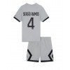 Paris Saint-Germain Sergio Ramos #4 Bortedraktsett Barn 2022-23 Kortermet (+ korte bukser)